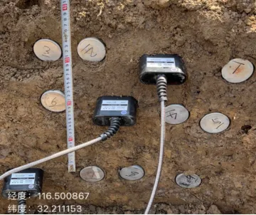 监测点布置示意